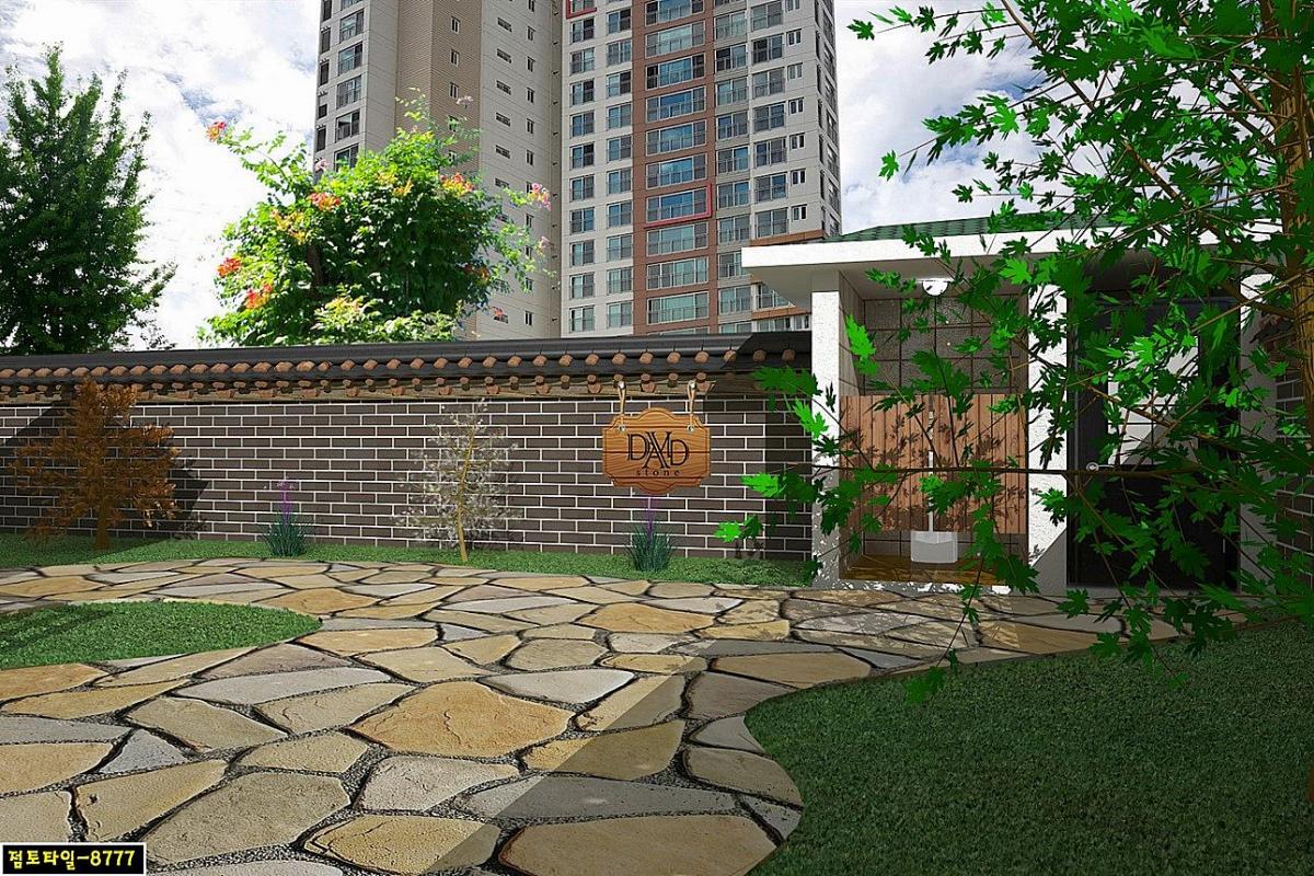 점토타일-8777 [투시도]