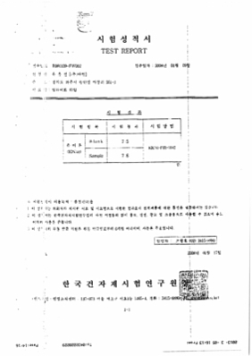 음이온 시험